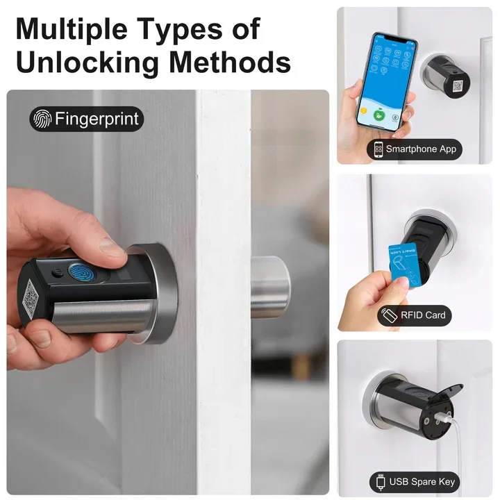 WELOCK Fingerprint Lock TOUCH61 Keyless Waterproof Smart Lock Biometric Card Fingerprint Electronic Lock