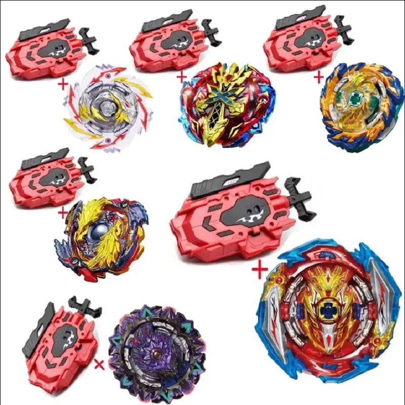 

@!@2025 NEW Beyblade Burst Sparking With Launcher Metal Booster Bay Starter Blade Bayblade Fight Toys Bleyblade