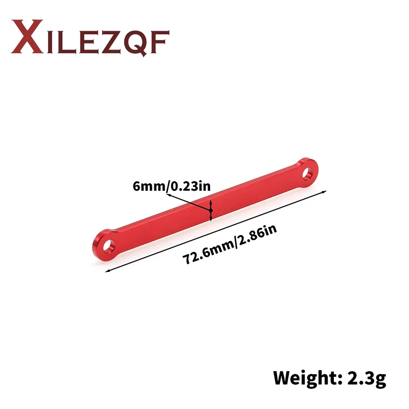 XILEZQF RC Aluminum Tie Bar for Traxxas Slash Rustler Stampede Bandit Electric And Nitro Cars Truggy Bandit Aluminum Tie Bar