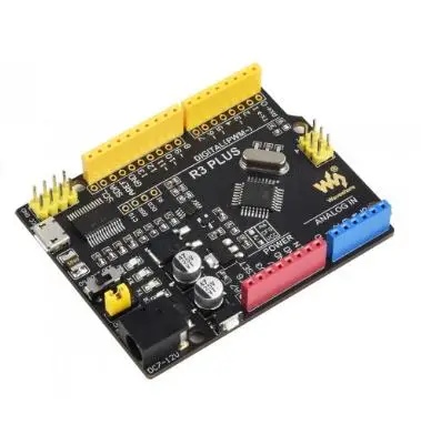 

ATMEGA328P Microcontroller Development Board, Arduino-Compatible R3 PLUS