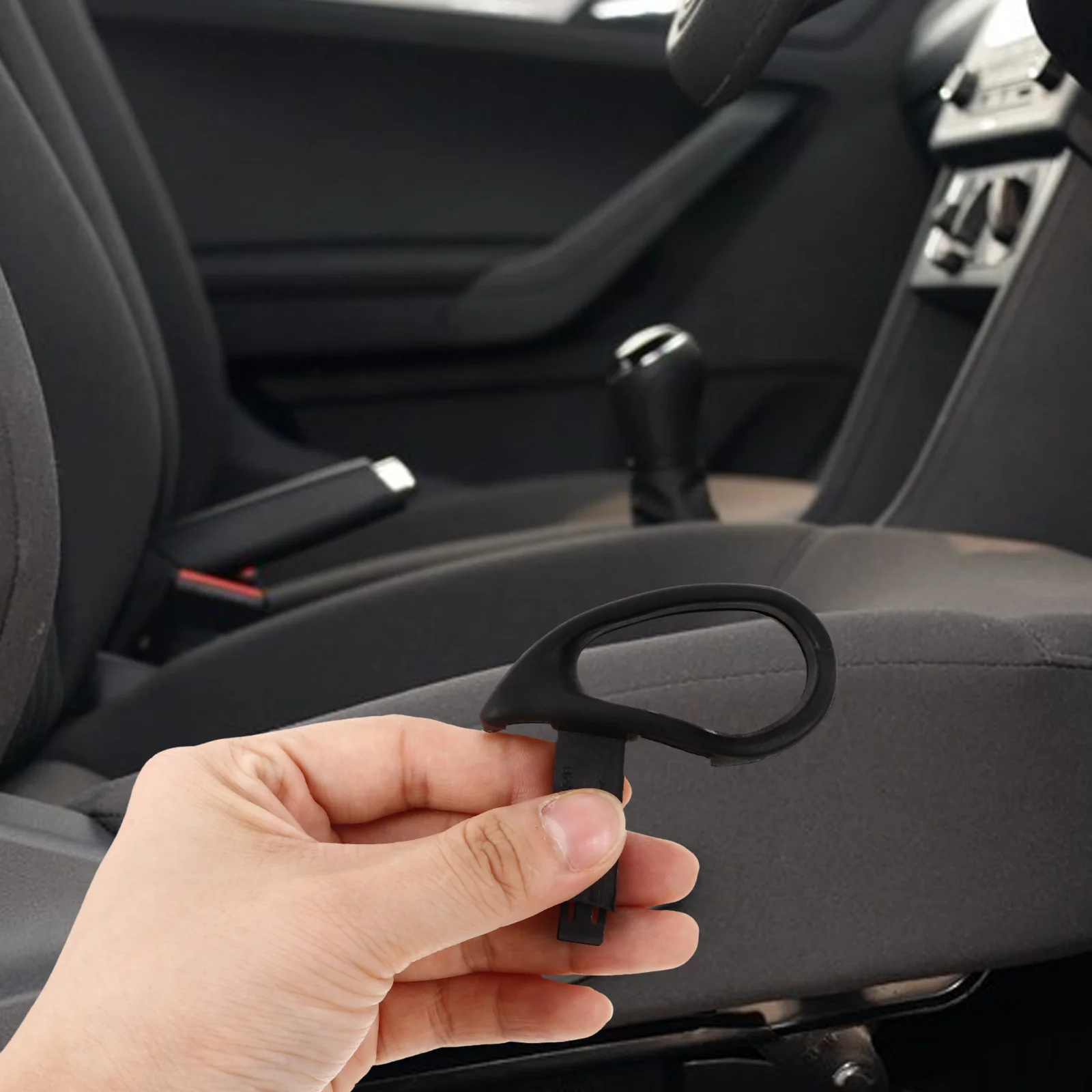 

Seat Adjustment Handle Black Plastic Lifting Recliner Automotive Car Replacement Durability Long Lasting Driver Side