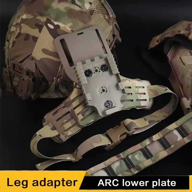 

Тактическая кобура на бедро, адаптер для охотничьей кобуры, ремень на бедро, нижняя пластина дуги, комплект QLS