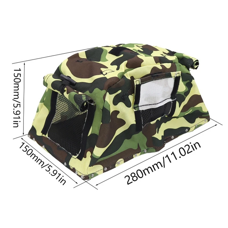 Tent Bag Side Tent Mood Accessory for 1/8 1/10 RC Track Car Traxxas TRX4 Defender Bronco AXIAL SCX10 RC4WD Decoration A