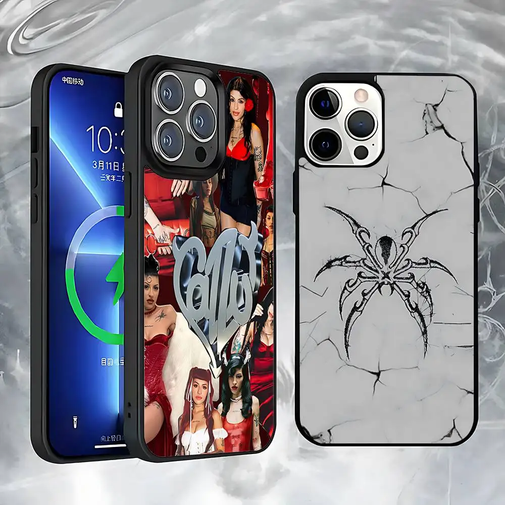 

Rapper C-Cazzu Singer Phone Case For iPhone 17,16,15,14,13,12,11,Pro,Max,Plus,Mini,SE4,E Magnetic Magsafe Wireless Charging