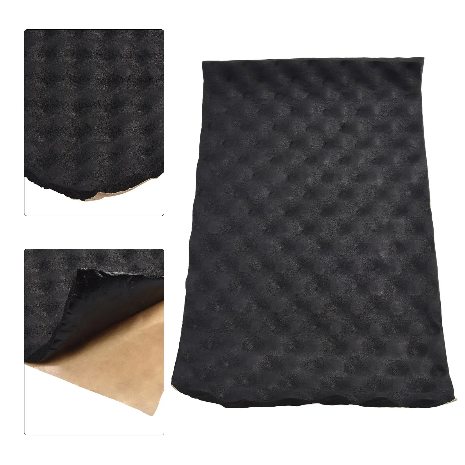 2cm Car Sound Deadener Noise Insulation Acoustic Dampening Foam Subwoofer Mat Car Hood Insulation Silent image 3