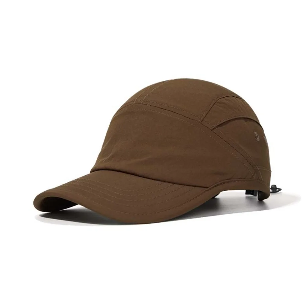 

Men Women Breathable 5-Panel Cap Drawstring Elastic Waterproof Baseball Cap Casual Nylon Quick-dry Hat Outdoor Sports
