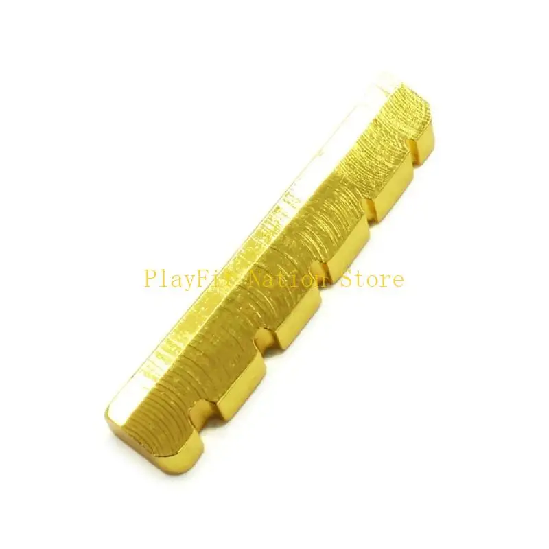 242f 5-string محاصرة مصنوعة من النحاس النحاس الجوز الجيتار الجيتار النحاس الجوز لأعلى سرج