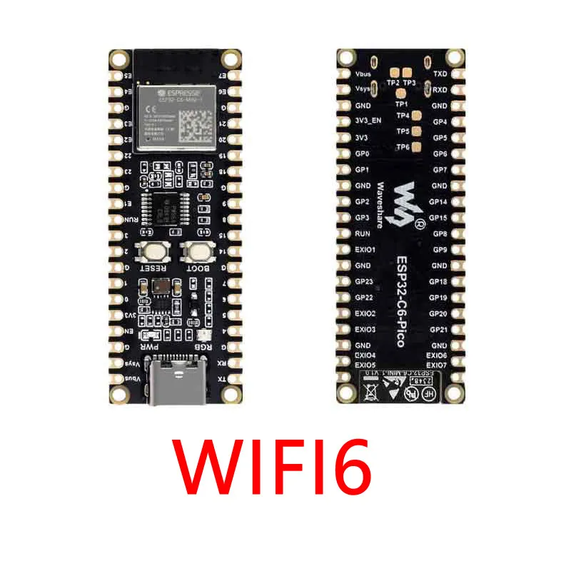 ESP32 C6 WiFi 6 Development Board  160MHz Single Core Processor ESP32 C6 MINI 1
