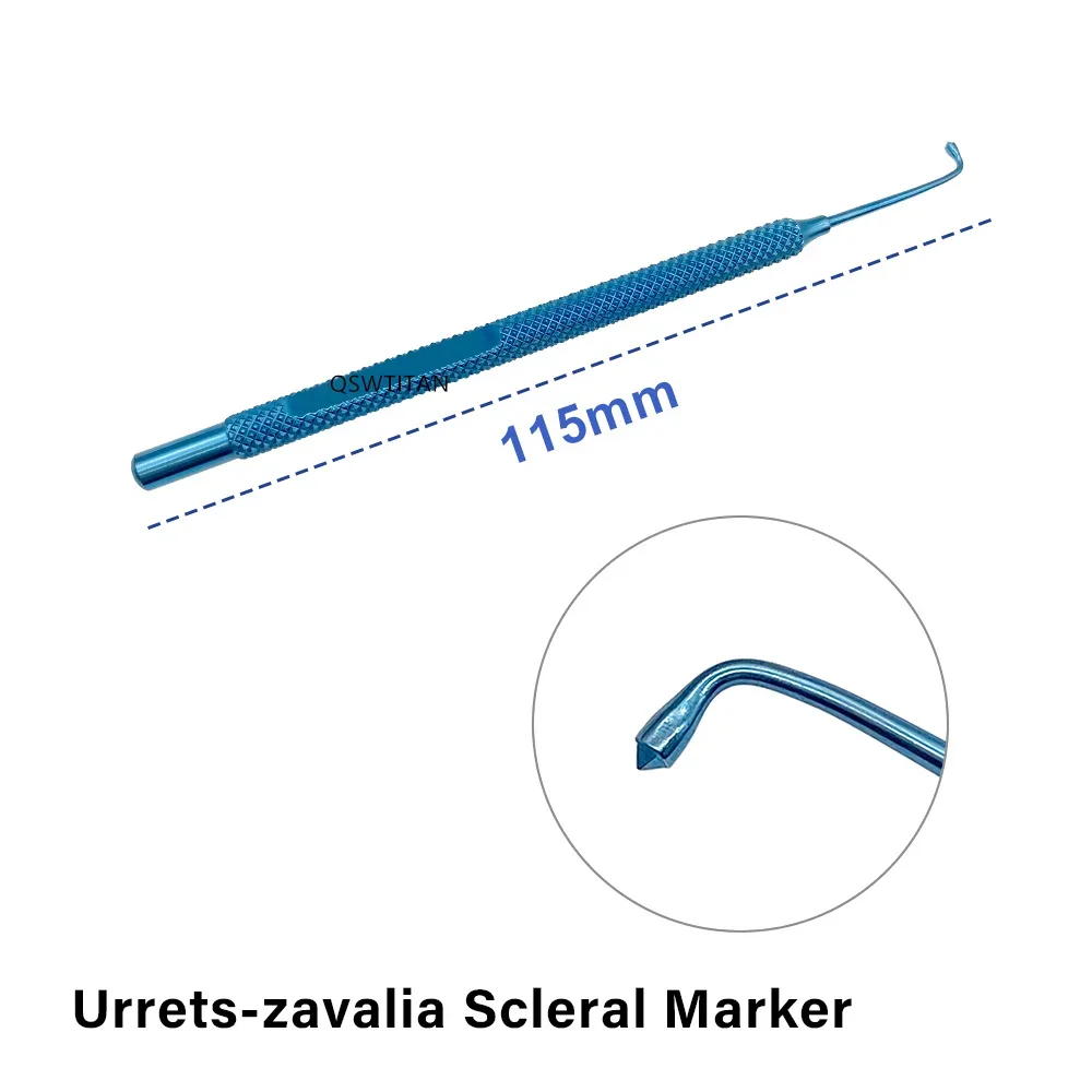 Eyelid Urrets-zavalia Scleral Marker Titanium Hook Double Ophthalmic surgical instruments