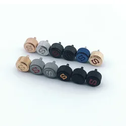 Screw-in High Quality Crown SRPD Case Replace Watch Crown Engraved Signed 'S' fits nh35 nh36 Movement 3 Style Crown