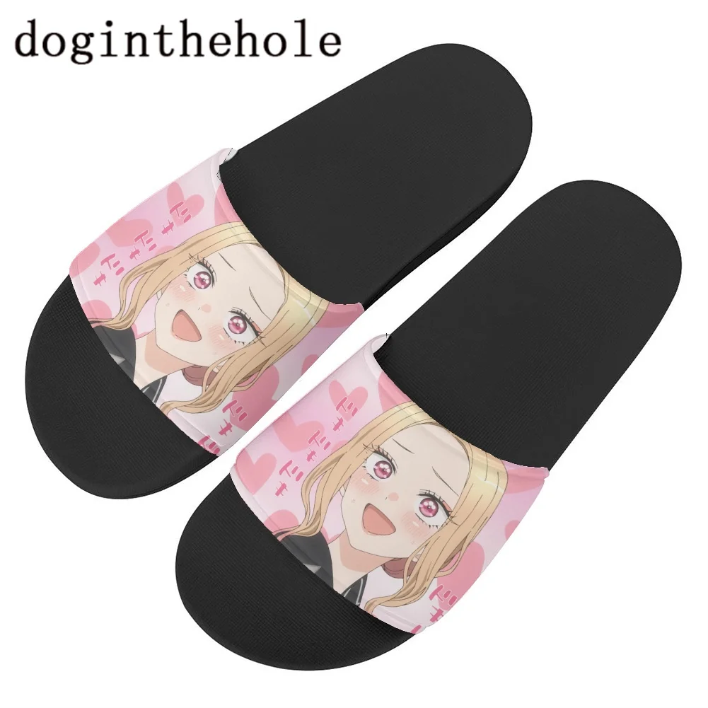 

Doginthehole Anime Slide Sandal for Women My Dress-up Darling New Slippers Bathroom Non-slip Women Shoes Footwear Comfortable