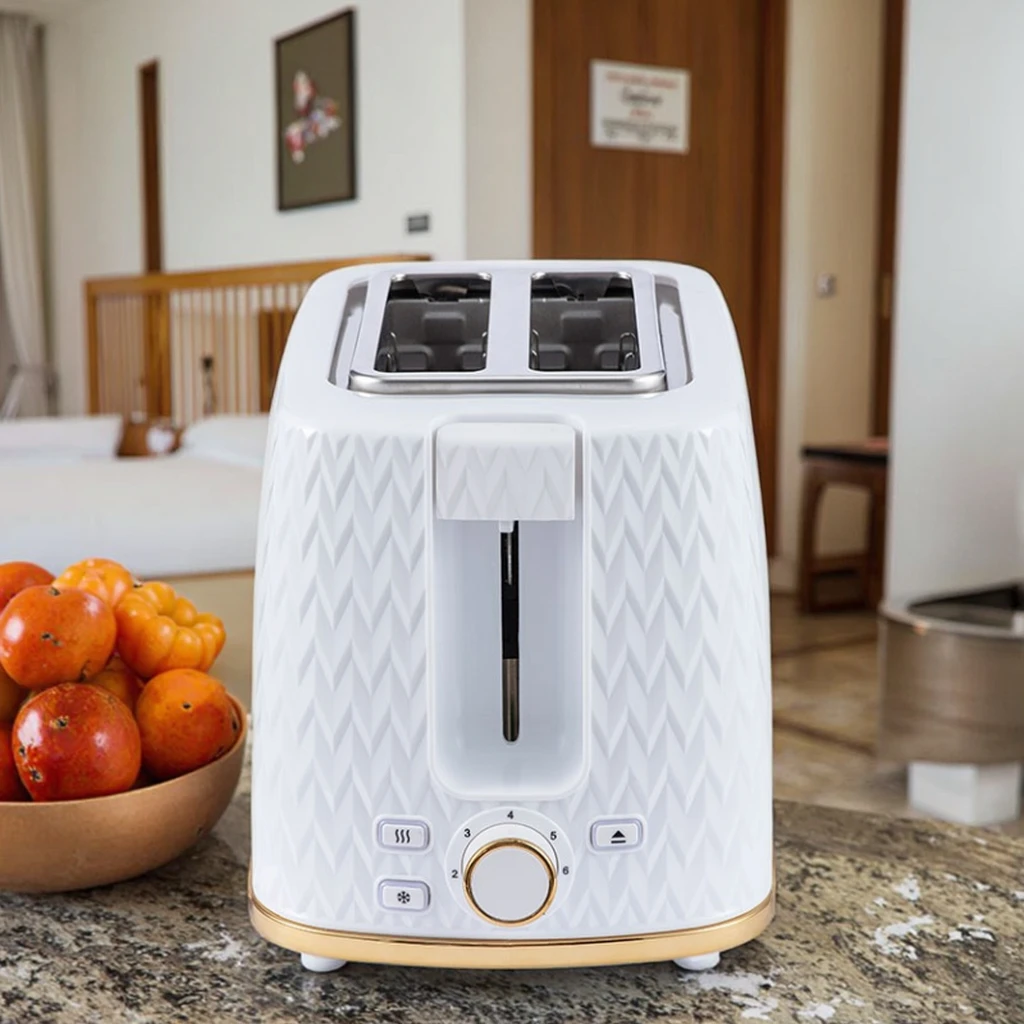 2-Slice Automatic Bread Toaster – Professional Electric Grille 5