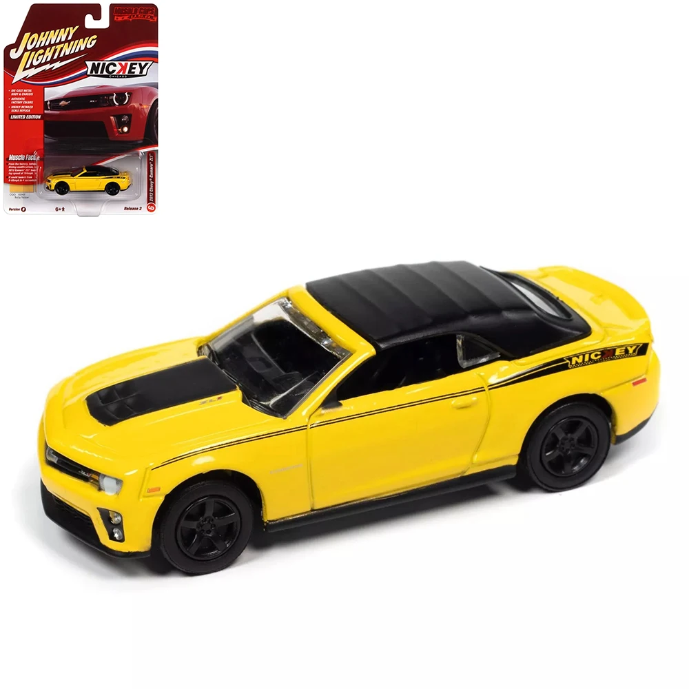 Autoworld-modelos de coches de aleación Jonny Lightning, escala 1/64, vehículos fundidos a presión, miniaturas, juguetes de colección de simulación para regalo de niño