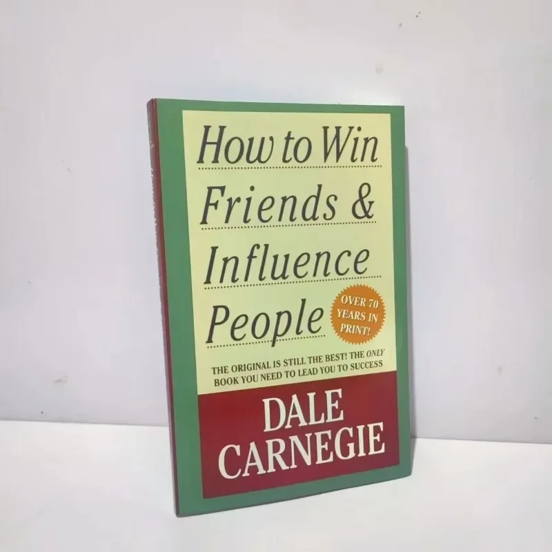 Dale Carnegie-Livre de lecture d\'auto-amélioration pour adultes, How to P1 Friends and Influence People, Compétences de communication