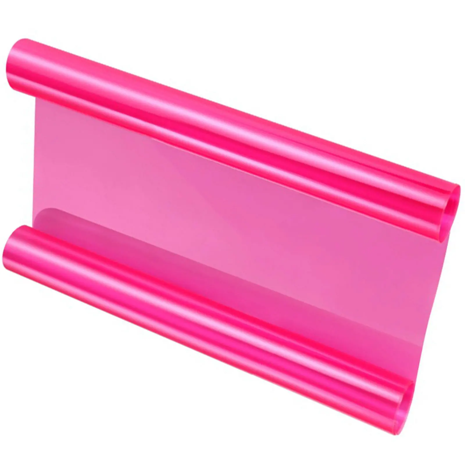 Pink Smoke Headlight Tint Film Stretchable Fog Taillight Vinyl Film Sheet Car Decoration Decals Car Stickers Vehicle Stickers