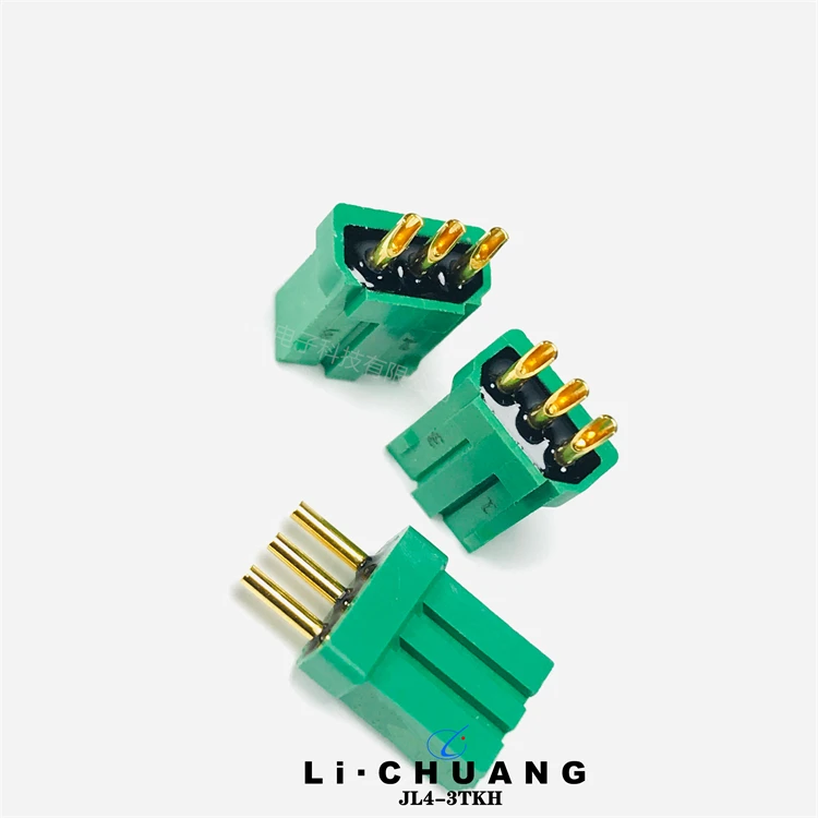 JL4-4ZJB JL4-4ZJW JL4-4TKH JL4-4TKY-300MM Green Plastic Shell Connector Plug