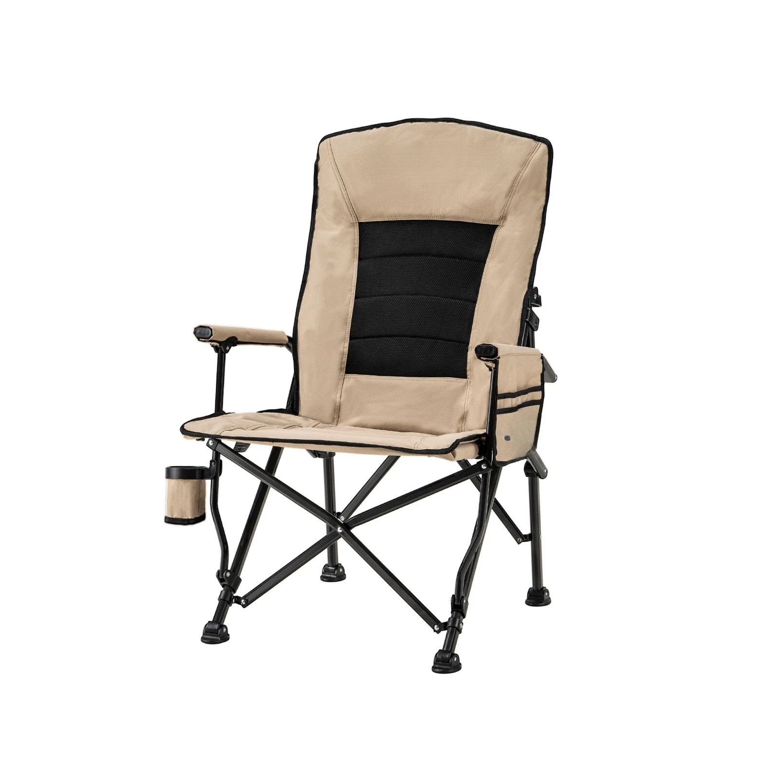 مسند ظهر محمول خاص للتخييم في الهواء الطلق، كرسي قابل للطي قابل للتعديل #4