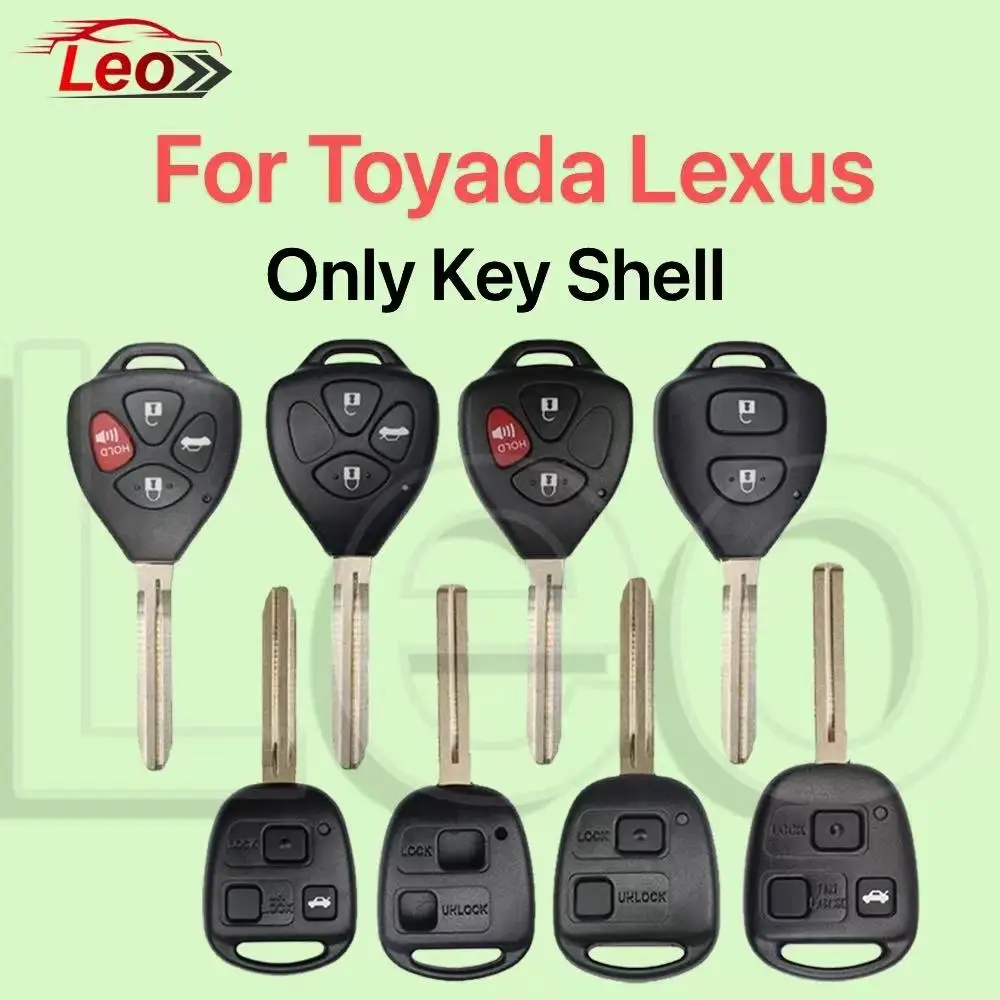 

Car Remote Key Shell For TOYADA RAV4 Camry Corolla Yaris Scion Tc Iq Xd Forruner Hilux Innova Lexus RX330 RX350 RX400h RX450h