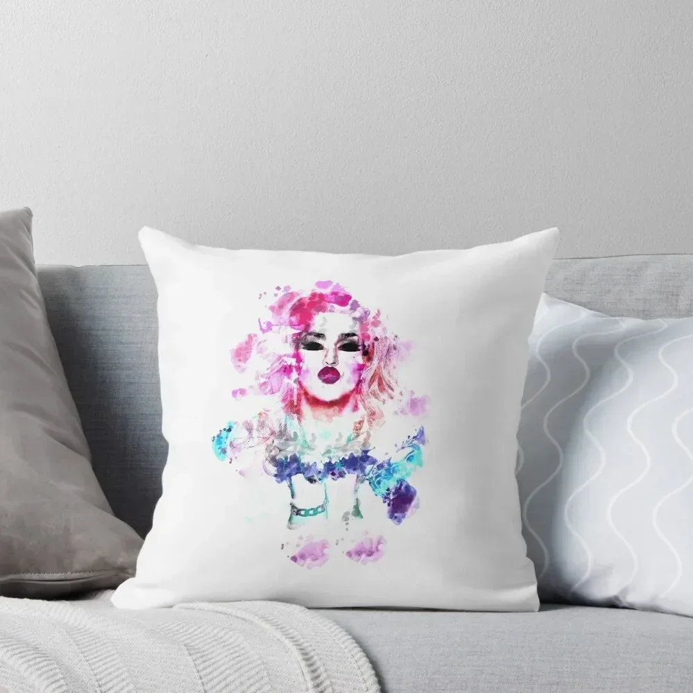 Adore Delano Water Colour Throw Pillow Custom Cushion Photo Decorative Cushions For Living Room Decorative Cushions pillow