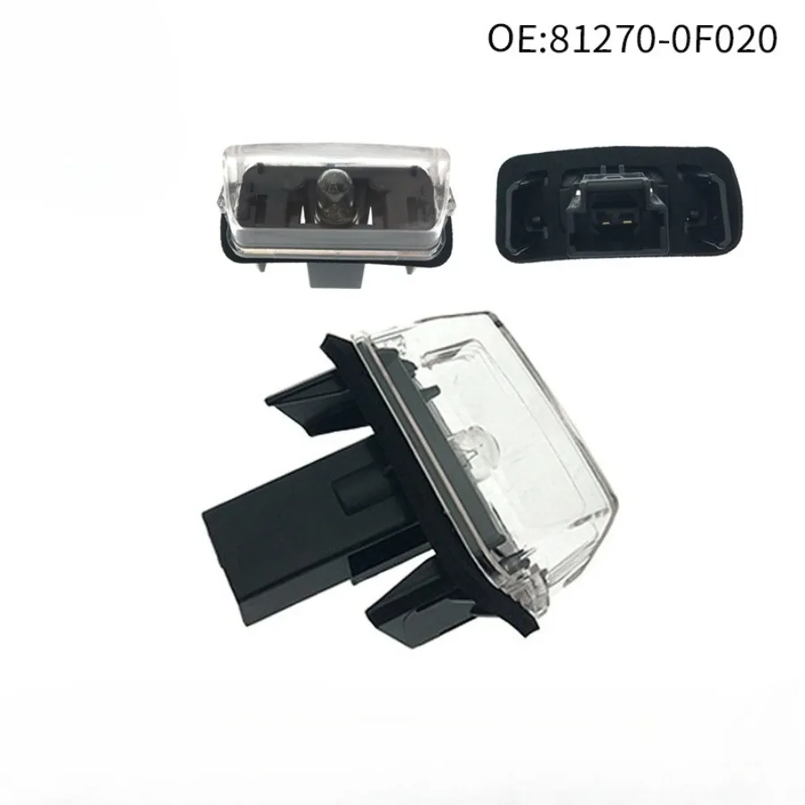 Rear License Plate Light Lamp For TOYOTA VERSO 2009-2012 E`Z YARIS LEVIN CAMRY COROLLA 2007-2014 AURIS AVENSIS 2008-2013