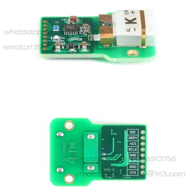 AD7793 High Precision K Thermocouple Temperature Measurement Acquisition Module PT100 Cold Junction Compensation