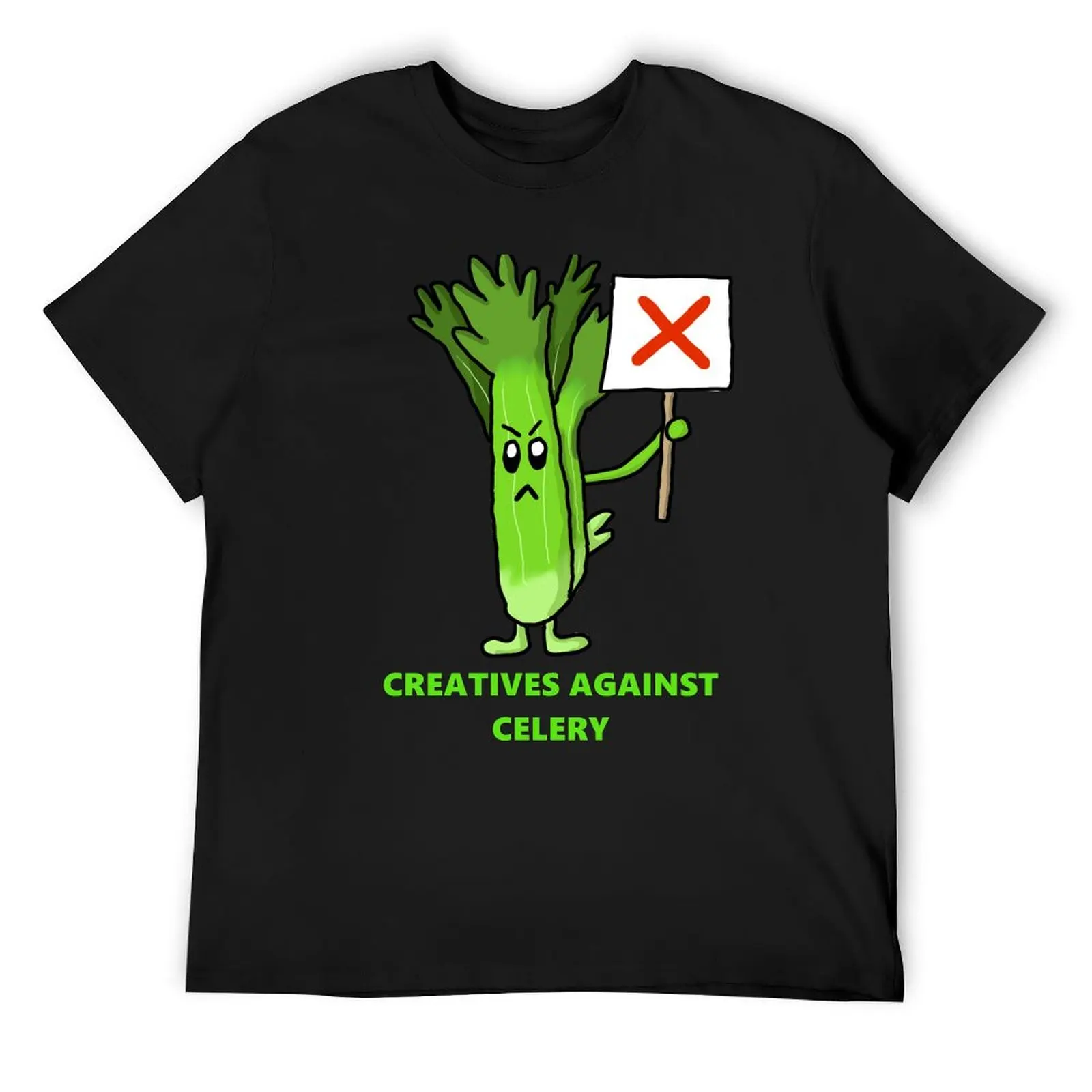 Creatives Against Celery T-Shirt plus size tops customizeds mens graphic t-shirts