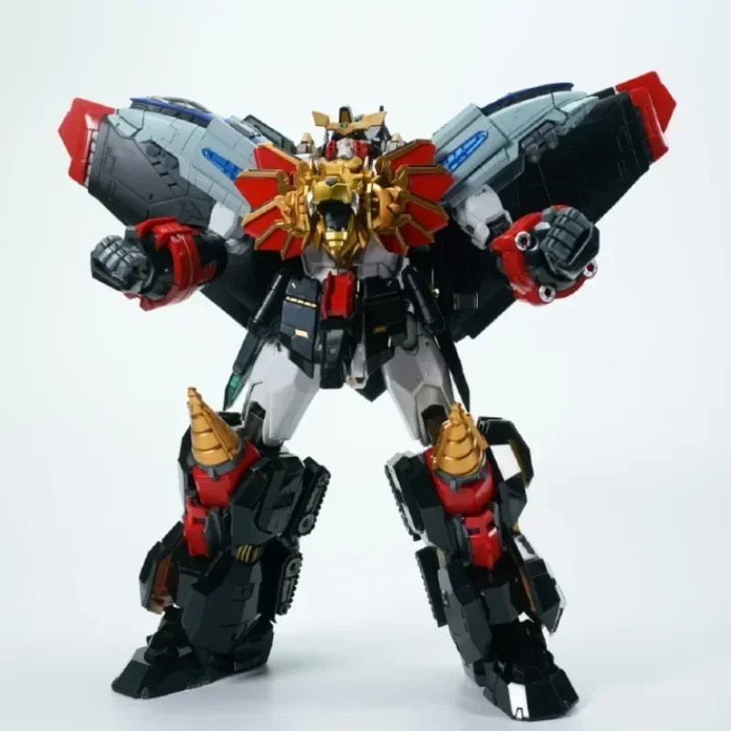 In Stock Baowang Model KO POSE+ METAL The King of Braves GaoGaiGar Transformation Combination Alloy Finished Goods Action Figure