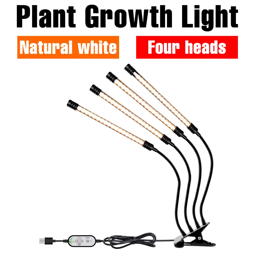 Led Full Spectrum Lamp Hydroponic Phytolamp Voor Planten Usb Plant Grow Light Kas Fyto Lamp Voor Zaailingen Bloemenkweektent