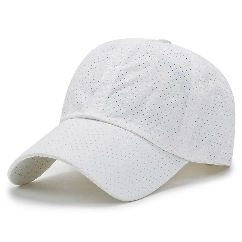 Mesh Quick Dry Cap Men Running Sports Baseball Cap Women Golf Tennis Cap Outdoor Jogging Breathable Sun Hat