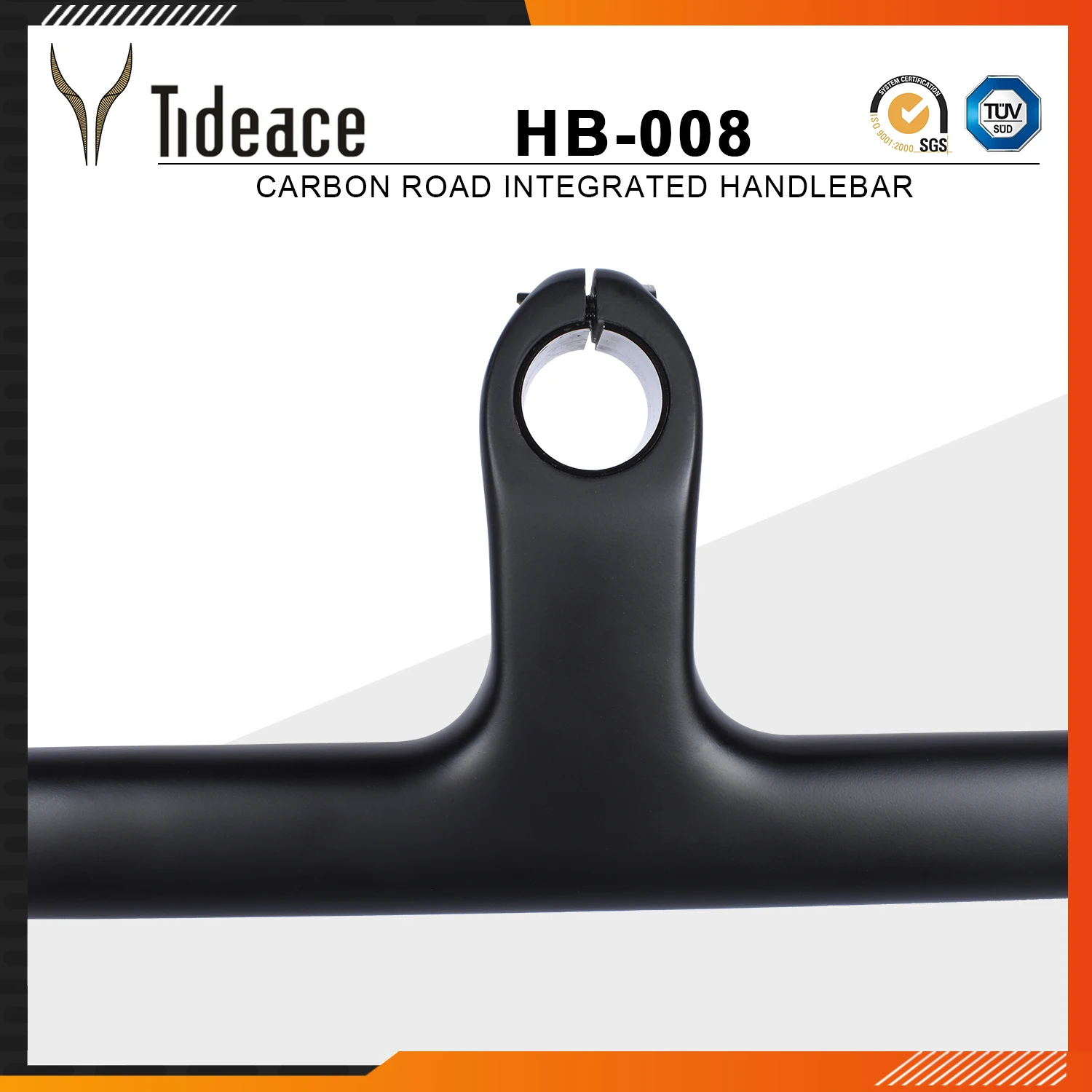 Full Carbon Fiber Road Bike Bicycle Handlebar With Stem 400/420/440mm Superior Quality Cycling Handlebar