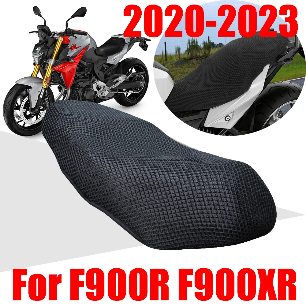 For BMW F900R F900XR F900 F 900 R XR 2020-2023 Motorcycle Accessories Seat Cushion Cover 3D Breathable Mesh Insulation Protector