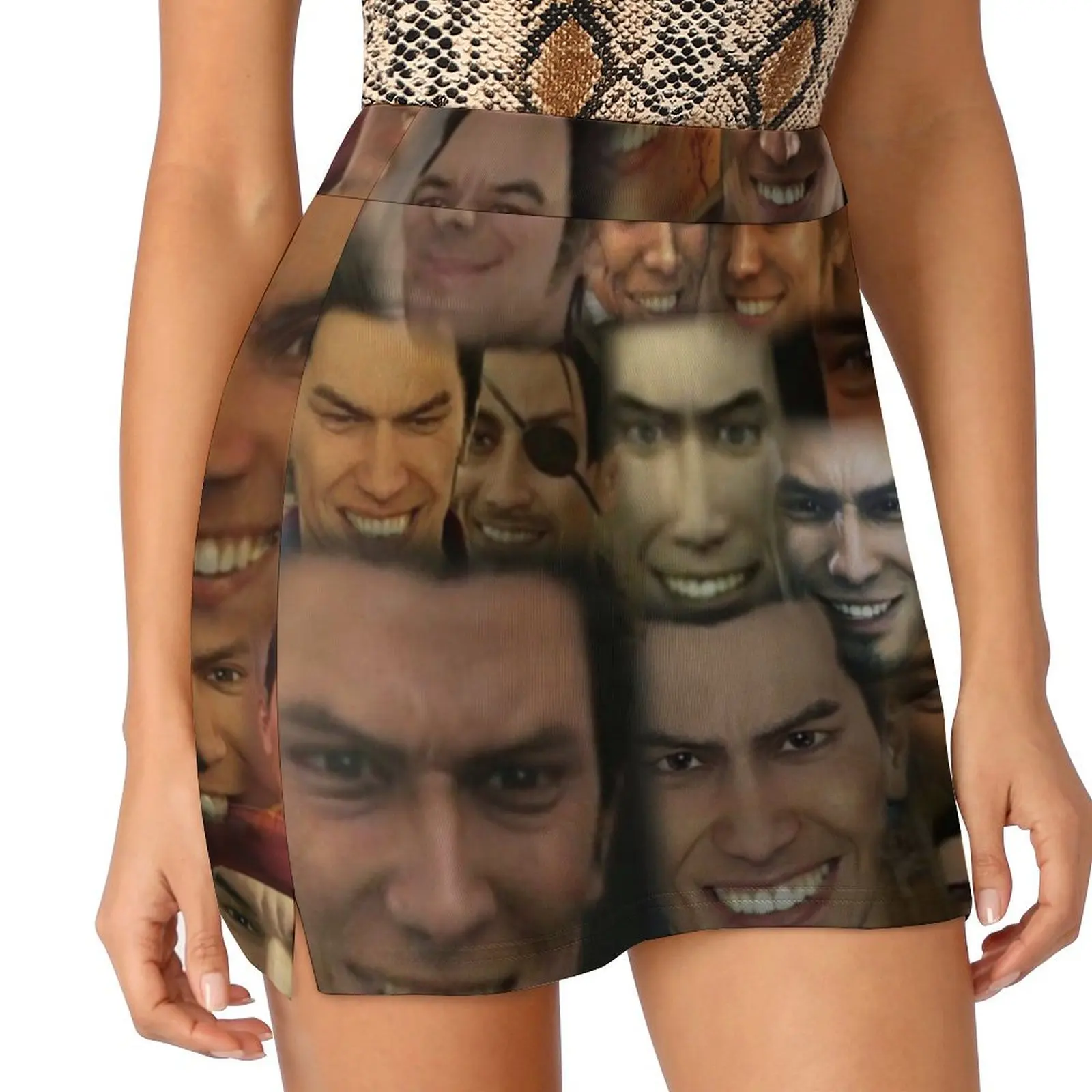 

Happy Kazuma Kiryu :) Mini Skirt Clothing female skirt for woman