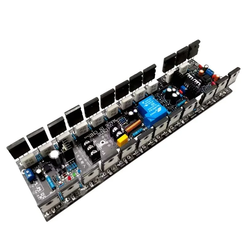 Модернизированная версия, оригинальная плата Toshiba Mono 1200 Вт Toshiba Tube 2SC5200 2SA1943 DC 20-90 В Hi-Fi усилителя мощности