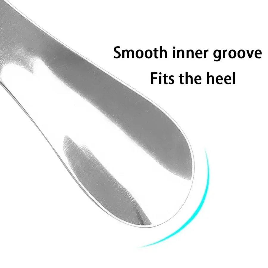 1/2 Stück ausziehbarer Schuhanzieher aus Metall, 26–65 cm langer Griff, Schuhlöffel für Schwangere und ältere Menschen, verstellbarer Schuhheber – Detail 5