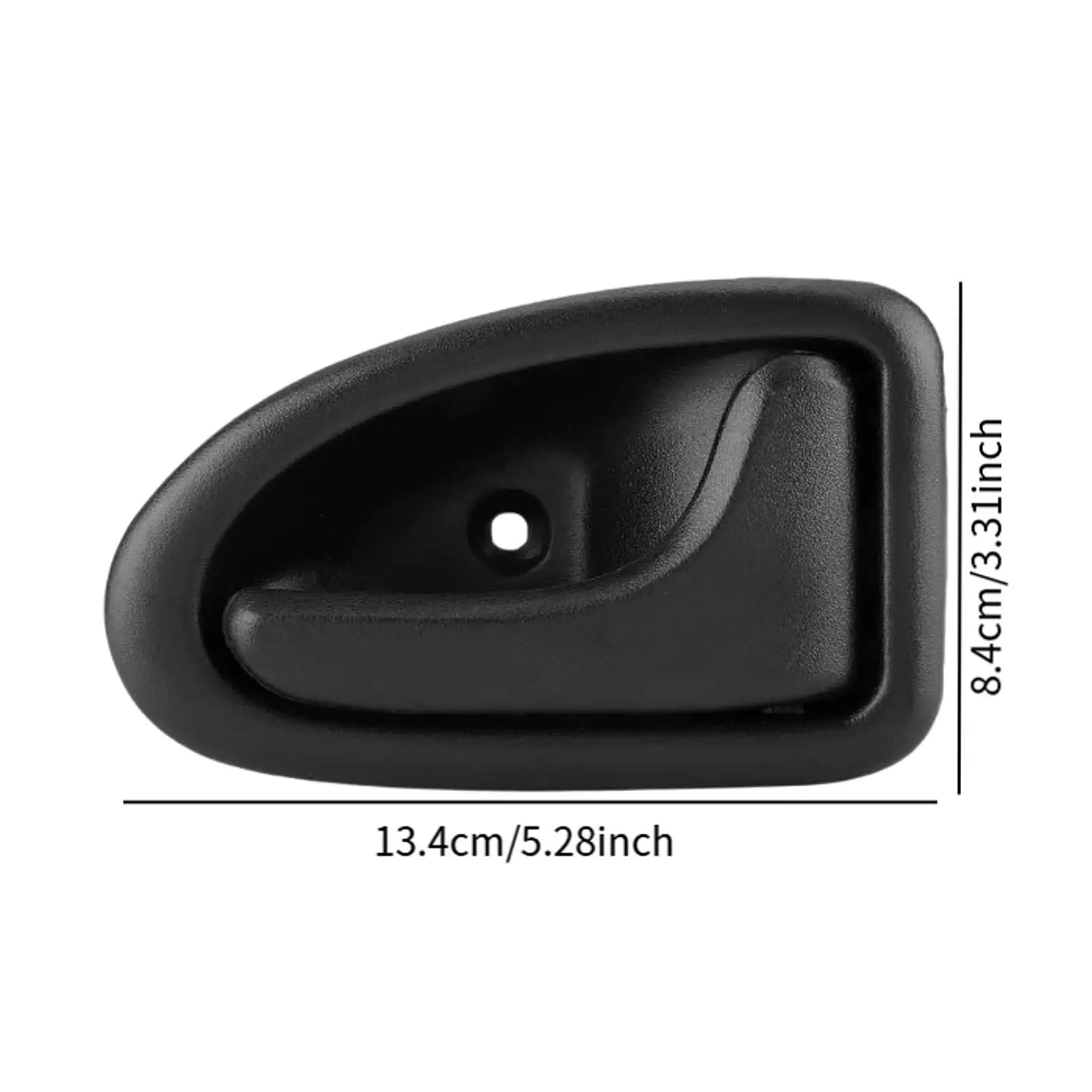 Car Door Handle Replacement Inside Handle PP Plastic Comfort Grip Easy Install Interior Auto Accessory for Repair Maintenance