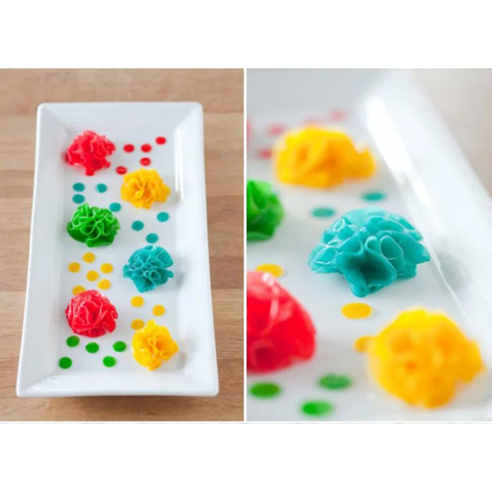 

6Pcs Stainless Steel Round Fondant Cookie Cutters Creative Moulds for Cake Chocolate Biscuit Cutter Easy Demould Baking