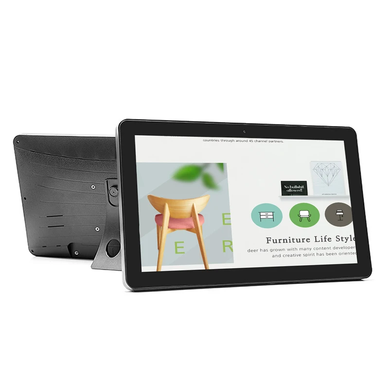 Tablette Android 14 murale RK3576 de 21,5 pouces avec écran tactile Android NFC Octa Core à usage industriel