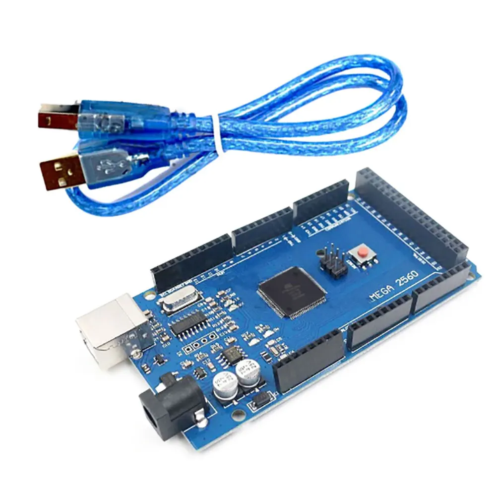 New Level Version Mega2560 R3 Development Board Atmega16u2 Improved Version With Ch340g Send Data Cable