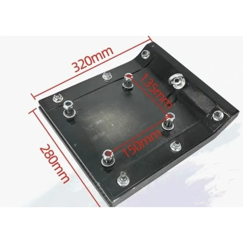 Impact rammer accessories Wooden rammer board assembly, circular vibrating baseplate, road electrical maintenance