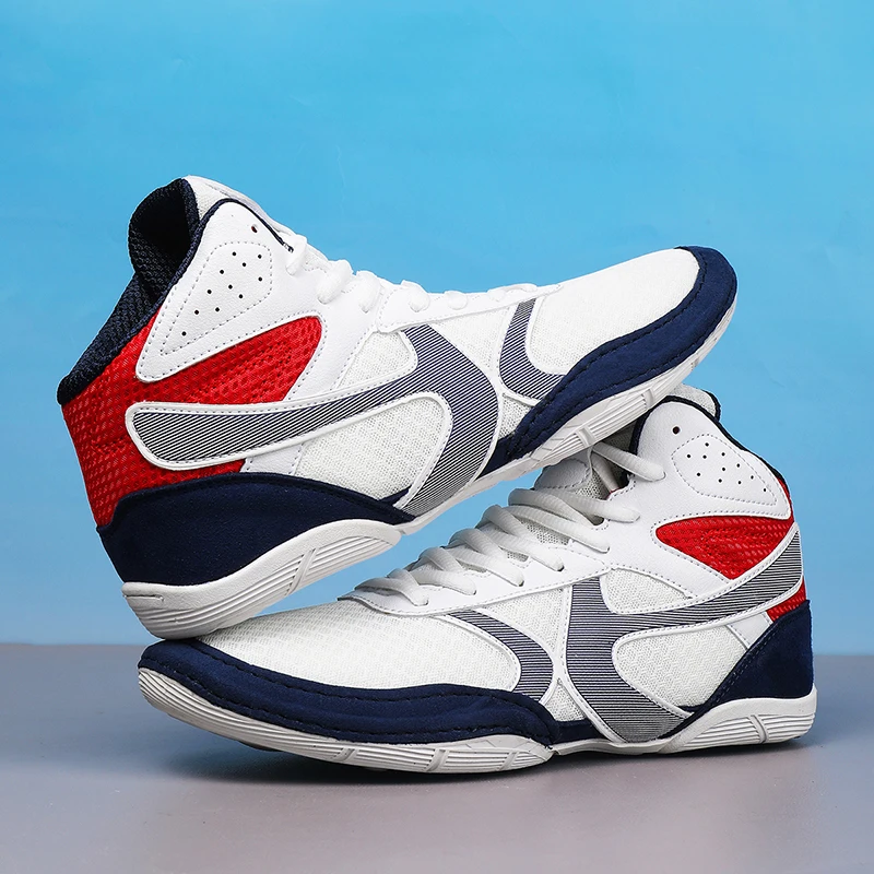 2025 Venta caliente zapatos de lucha de rebote profesional zapatos de boxeo cómodos competitivos protección de pies zapatos deportivos al aire libre