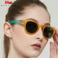 Meeshow Gafas de sol 2025 NUEVA LLEGADA Gafas retro para hombres Estilo europeo Calidad Mujeres Gafas de sol Protección UV400 Sonnenbrillen 1513