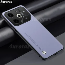 Skinlee For Tecno Pova 6 Case Solid Color Leather Soft Border Shockproof Cover For Tecno Pova 6 Pro Neo Back Casing