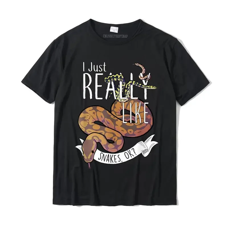 

Funny Snakes With Ball Python Hognose Snake Carpet Jungle Tshirts for Men 2023 Cheap Fashionable Cotton Men Tops Tees