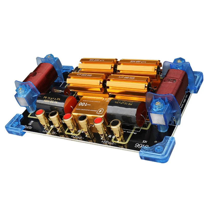 【HASD】مكبر صوت ثنائي الاتجاه بقدرة 1800 وات عالي الطاقة ومقسم تردد واحد عالي ومنخفض لمكبر صوت فردي 15 بوصة/18 بوصة #3