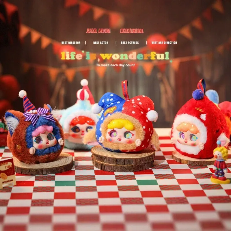 

Baby Three Migo Dream Circus Series Blind Box Backpack Pendant Collection Model Desktop Ornament Mysterious Box Cute Girl Gift