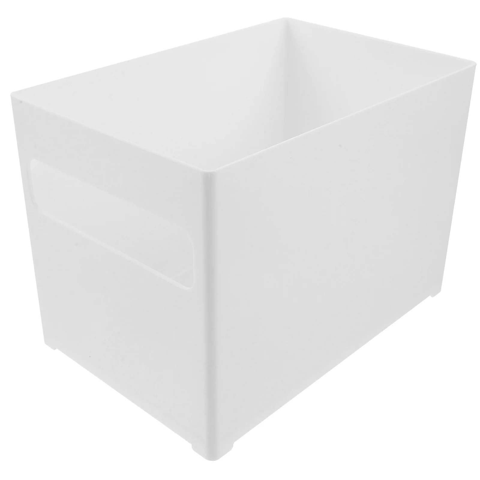 

1pc Right Angle Storage Box For Kitchen Storage Bin Plastic Space Saving Corner Organizer White Cupboard Pantry Box