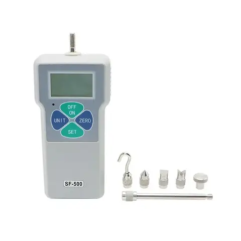 SHAHE 디지털 푸시 풀 포스 게이지 휴대용 동력계 포스 테스터 미터 100N/200N /300N/500N 측정 장비