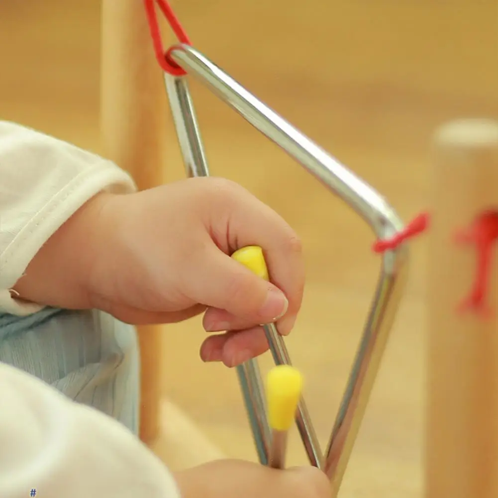 Set di strumenti a percussione Set di giocattoli educativi per bambini Kit musicale da 8 pezzi con nacchere tamburello