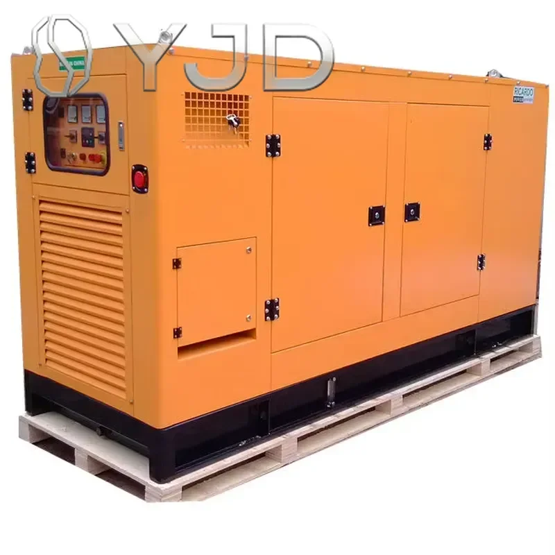 YJD High Quality 50kVA Portable Diesel Generator with 40KW Rated Power Silent Alternative Free Energy Source ATS Option for Iraq