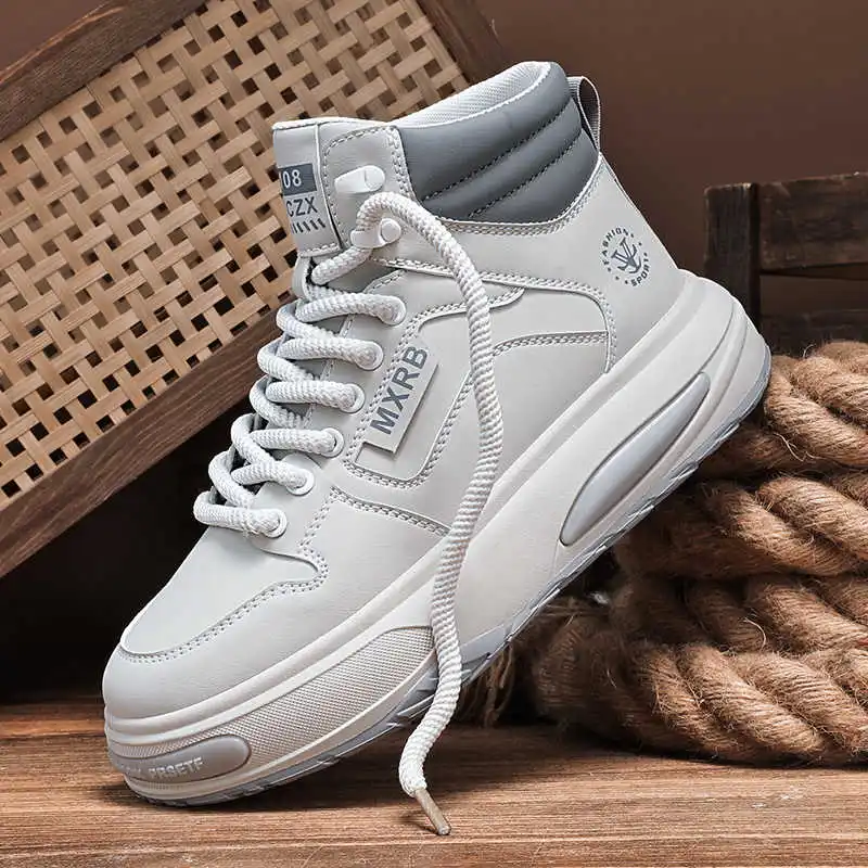 Hip Hop Winter Mens High Top Shoes Mens Shoes Size 13 Us Autumn Spring Ankle Boots Sneakers Sport Best Selling New Arrival
